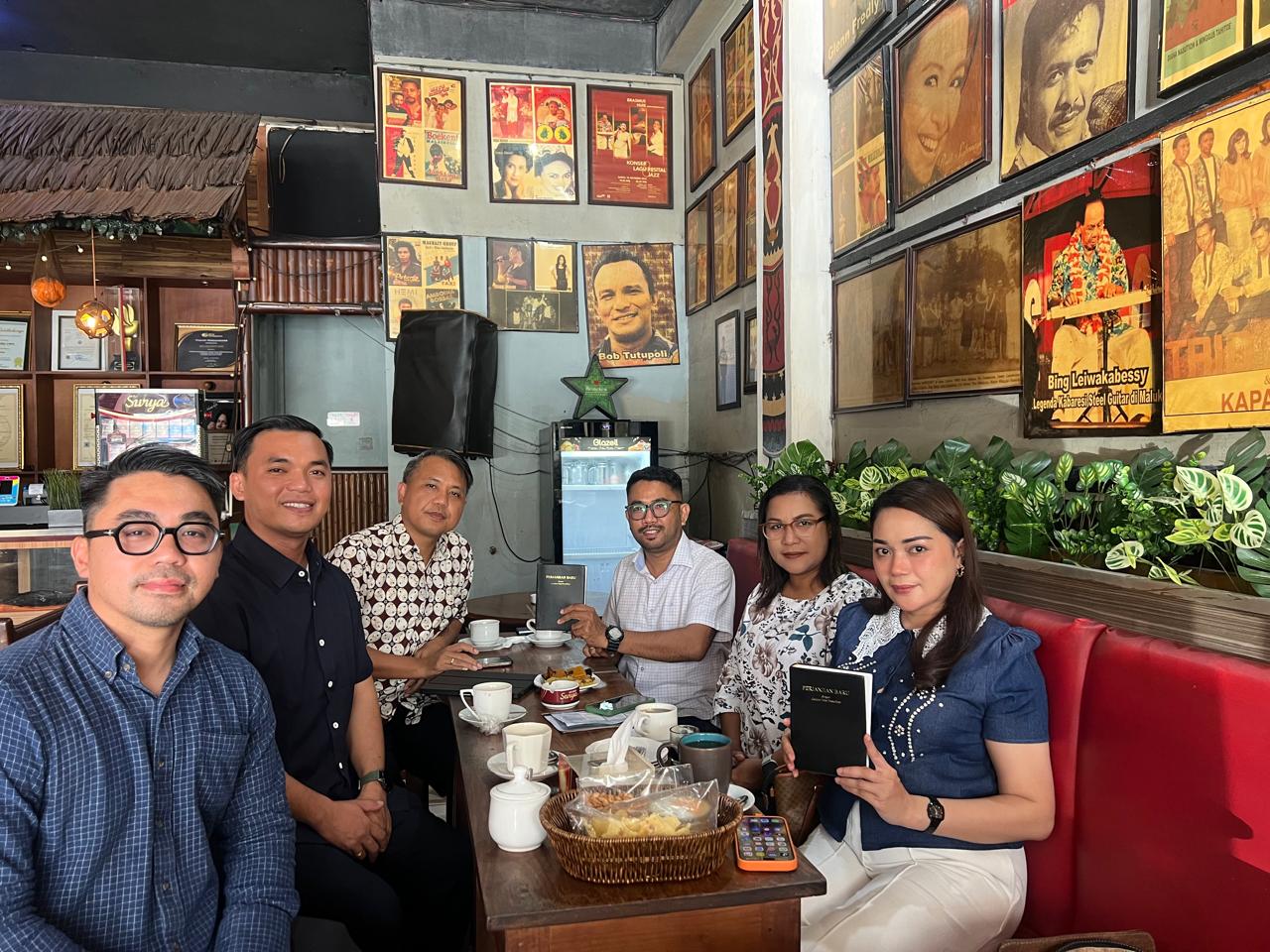 Pertemuan tim BFI dengan pengurus GAMKI Ambon