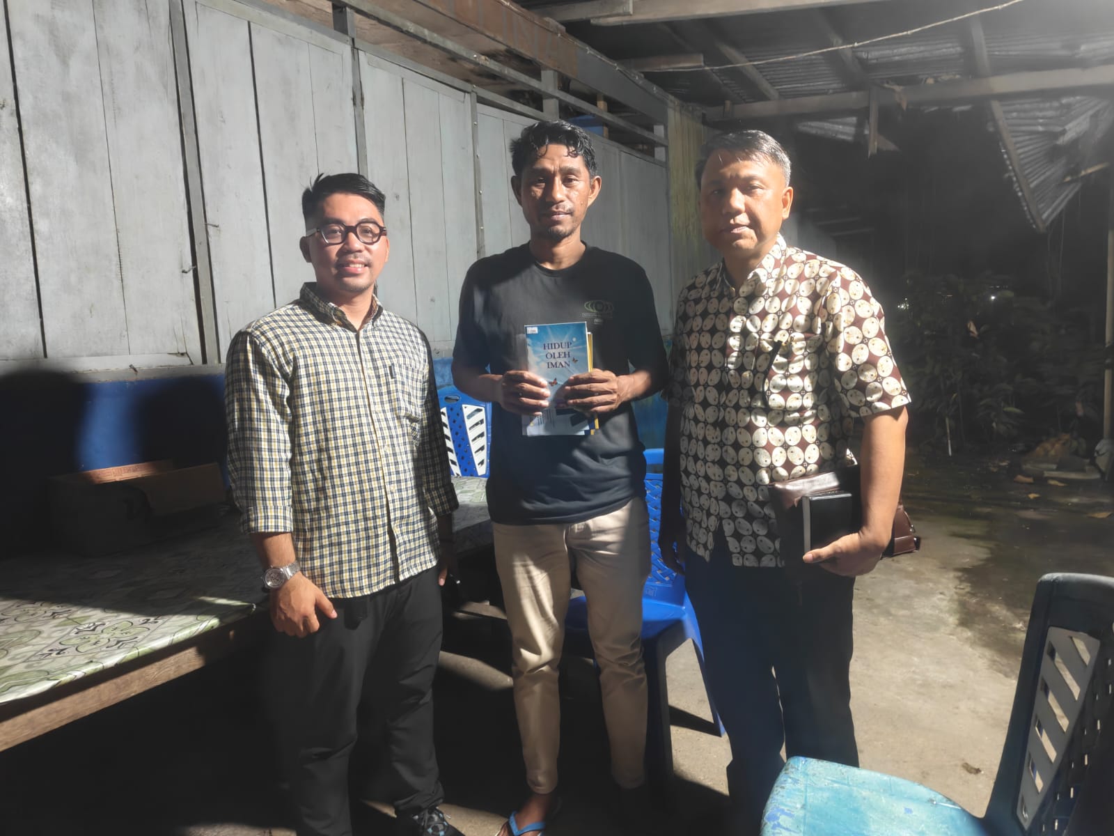 Pertemuan tim BFI dengan Ketua GMKI Jailolo